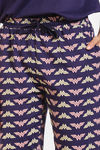 Zivame 2 Mile Fashion Knit Cotton Loungewear Set - Medieval Blue — thumbnail 6